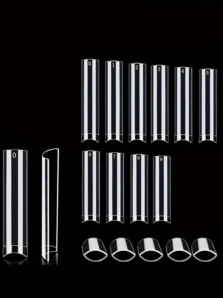 Long Square Nail Tippar – 500st