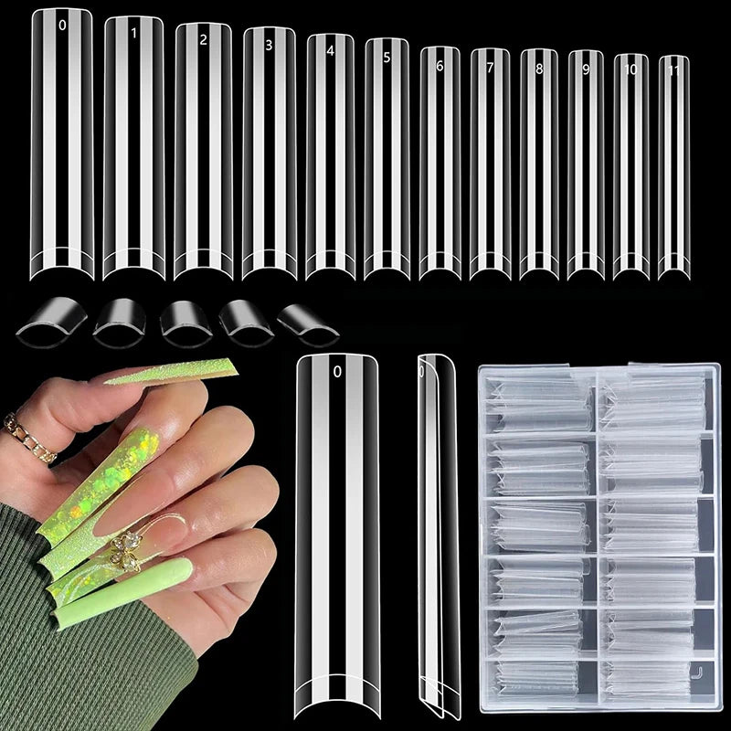Long Square Nail Tippar
