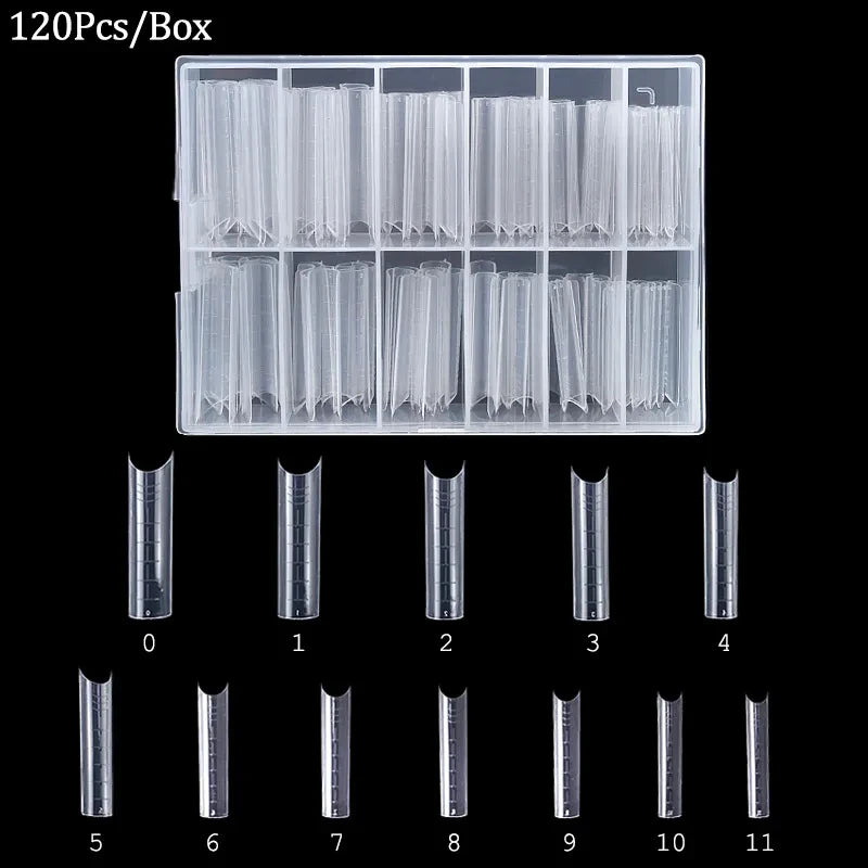 Long Square Nail Tippar